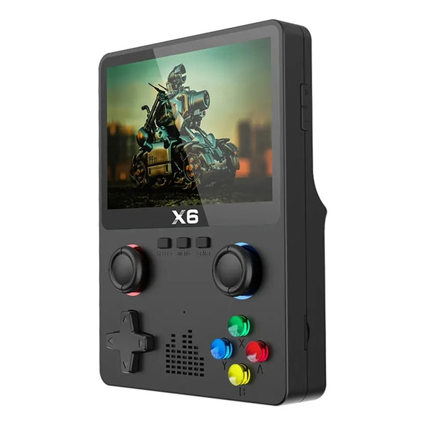 2023 جديد X6 3.5 بوصة IPS شاشة مشغل ألعاب محمول عصا تحكم مزدوجة 11 محاكاة GBA لعبة فيديو وحدة التحكم للأطفال هدايا